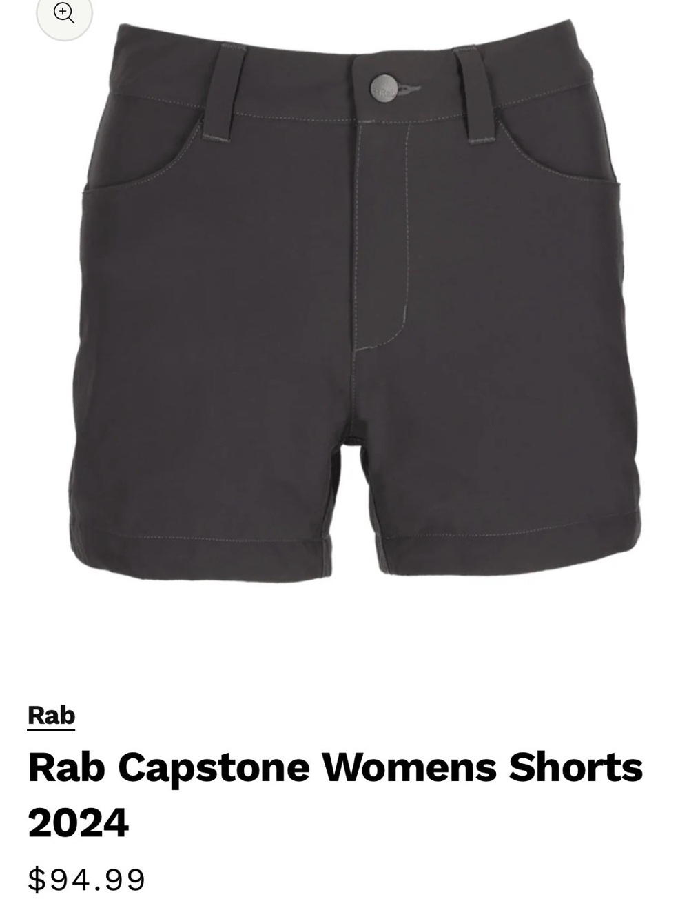 S - Rab Capstone hiking shorts